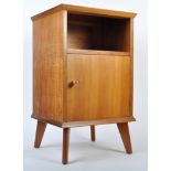ALFRED COX FOR HEALS FURNITURE WALNUT BEDSIDE TABLE