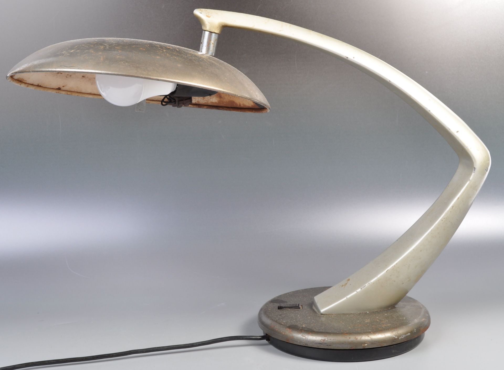 FASE BOOMERANG 64 SPANISH MADRID 1960'S RETRO TABLE / DESK LAMP - Bild 4 aus 4