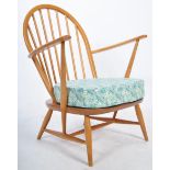 LUCIAN ERCOLANI ERCOL BLONDE MODEL 317 EASY CHAIR