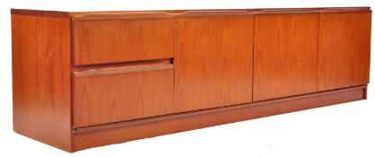 MORRIS OF GLASGOW MID CENTURY TEAK WOOD SIDEBOARD