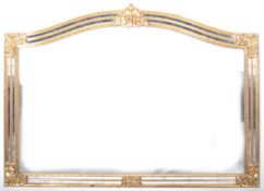 CONTEMPORARY ANTIQUE STYLE GILT FRAMED WALL HANGING MIRROR