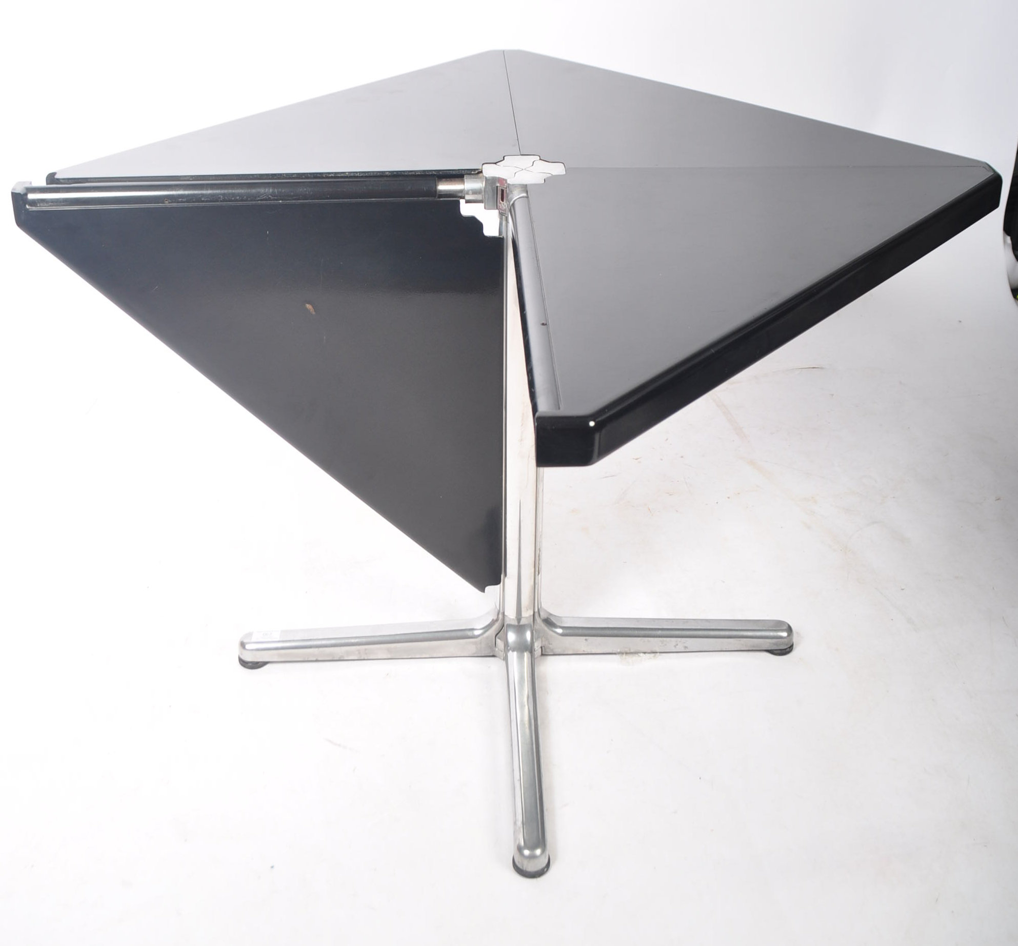 GIANCARLO PIRETTI FOR CASTELLI RETRO 1970'S FOLDING TABLE - Image 5 of 7