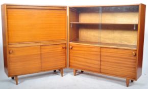 TWO BEAVER AND TAPLEY MULTI WIDTH FURNITURE BOOKCASES