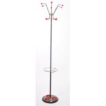 GOOD MID CENTURY ATOMIC / SPUTNIK FREE STANDING COAT RACK STAND