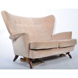 E GOMME FOR G PLAN 1950'S TWO SEATER SOFA SETTEE