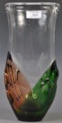 ORIGINAL CZECH GLASS ŠKRDLOVICE VASE BY LADISLAVE PALECEK