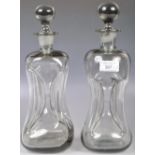 JACOB E BANG HOLMEGAARD KLUK KLUK DECANTER PAIR