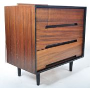 JOHN & SYLVIA REID STAG C RANG WALNUT CHEST OF DRA