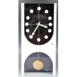 PRESTA OF JAPAN RETRO 1970'S ACRYLIC WALL HANGING CLOCK