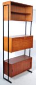 ROBEX TEAK MODULAR BUREAU DISPLAY BOOKCASE UNIT