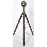 20TH CENTURY MILITARY ISSUE TRIPOD FREE STANDING LAMP LIGHT