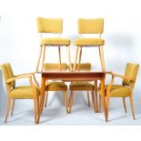 BEERE BROTHERS LTD FURNITURE GOLDEN OAK DINING SUITE