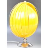 RETRO TABLE LIGHT IN THE MANNER OF VERNER PANTON MOON LAMP