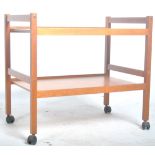 BRDR FURBO - SPOTTRUP - RETRO TEAK TWO TIER TEA TROLLEY