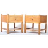 JOINT VENTURE PAIR OF 20TH CENTURY RETRO VINTAGE BEDSIDE CHESTS