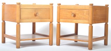 JOINT VENTURE PAIR OF 20TH CENTURY RETRO VINTAGE BEDSIDE CHESTS