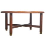 BRITISH MID CENTURY DESIGN - GPLAN TEAK SUNBURST COFFEE TABLE