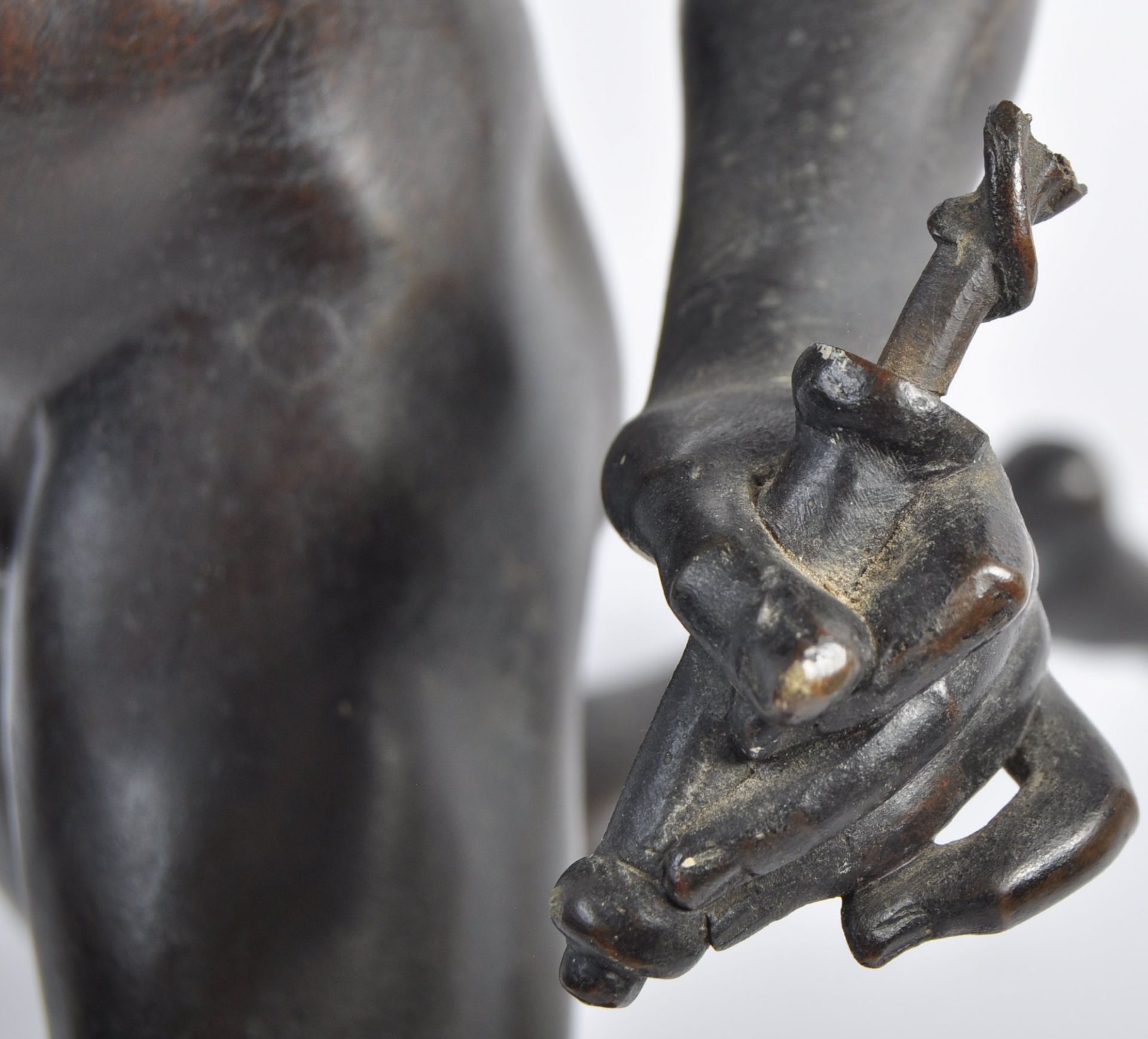 AFTER GIAMBOLOGNA - A PAIR OF BRONZES IN THE FORMS - Bild 4 aus 13