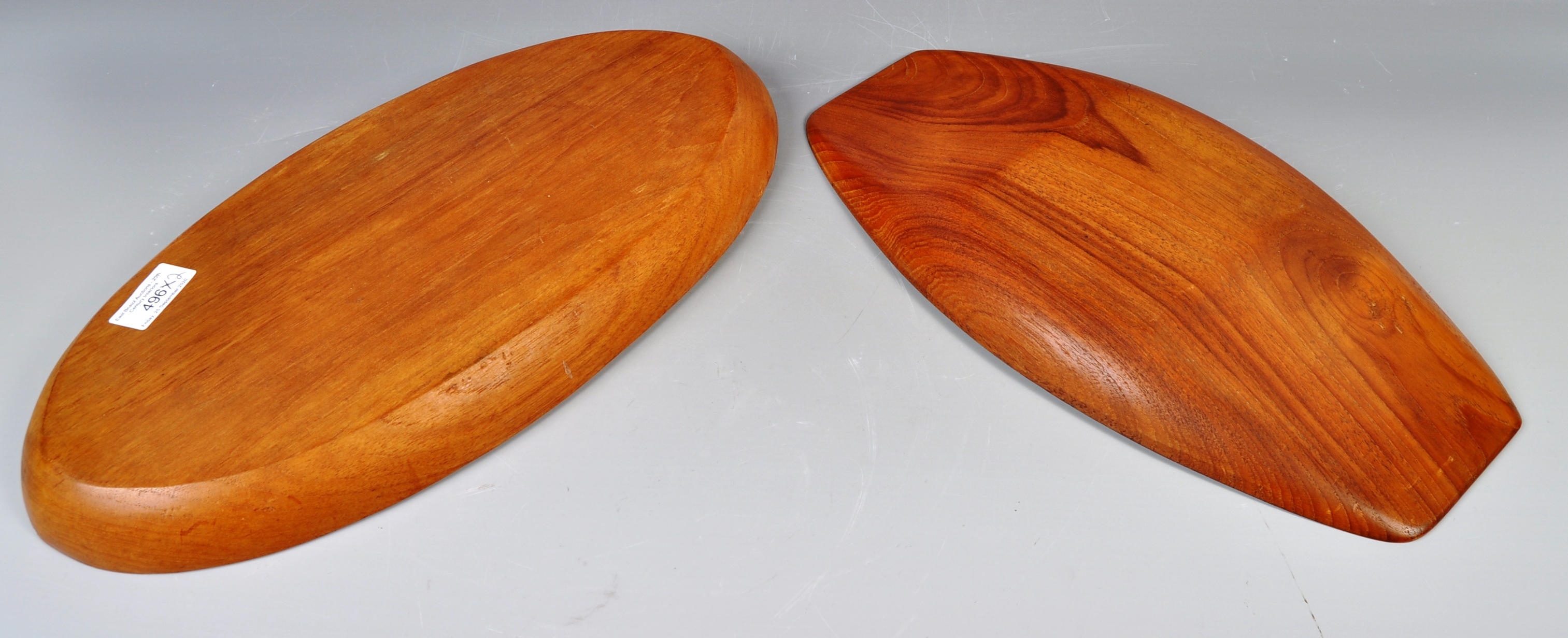 LAUR JENSEN FOR ODENSE TEAK SERVING TRAYS - Image 5 of 5