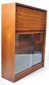 HERBERT GIBBS TEAK WOOD DISPLAY CABINET