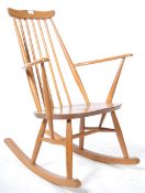 LUCIAN ERCOLANI FOR ERCOL MODEL 2056 ROCKING ARMCHAIR