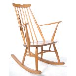 LUCIAN ERCOLANI FOR ERCOL MODEL 2056 ROCKING ARMCHAIR