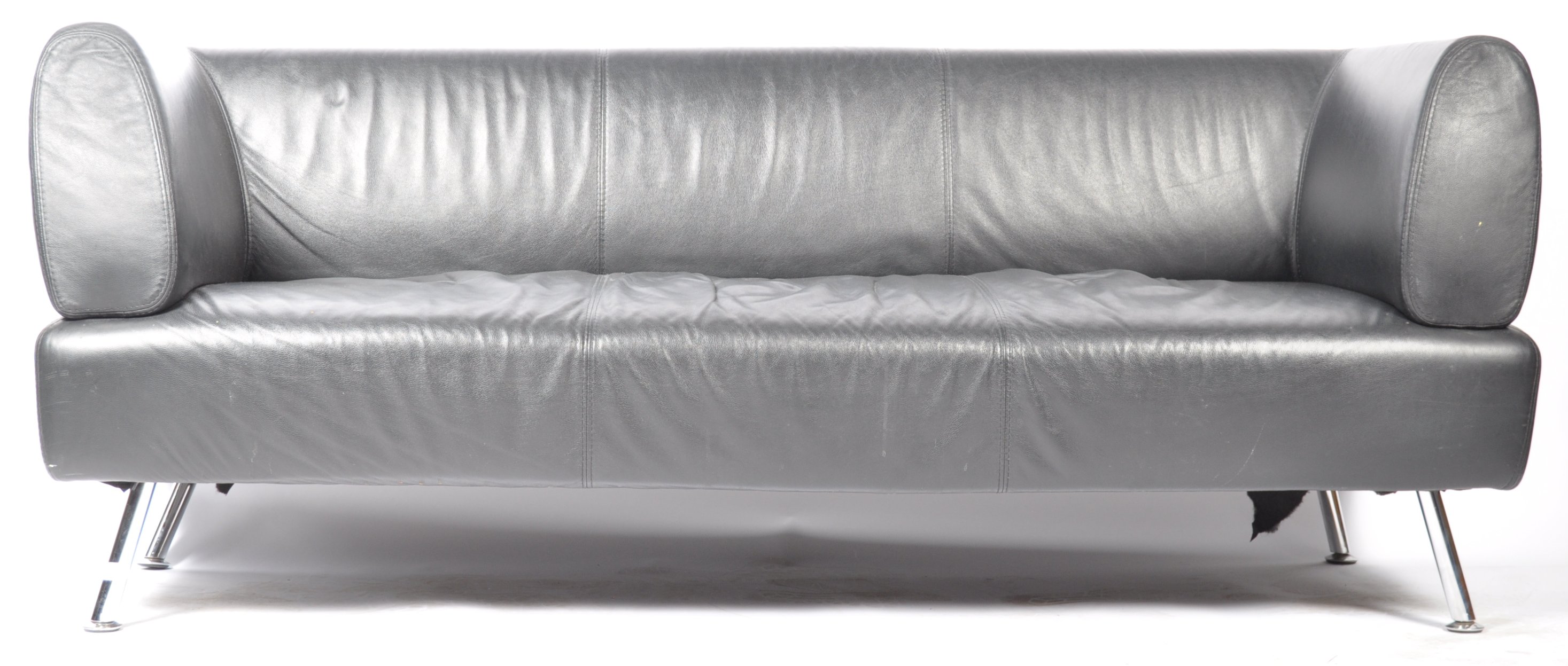 SALVATORE FERRANTE ITALIAN THREE SEATER SOFA SETTE - Image 4 of 6