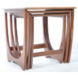 G PLAN ASTRO NEST OF TEAK TABLES IN THE ASTRO PATTERN