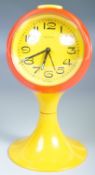 SALVEST - WEST GERMAN 20TH CENTURY RETRO SPACE AGE PEDESTAL CLOCK