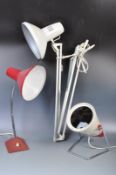 COLLECTION OF VINTAGE LAMPS / LIGHTING - ANGLEPOISE ETC