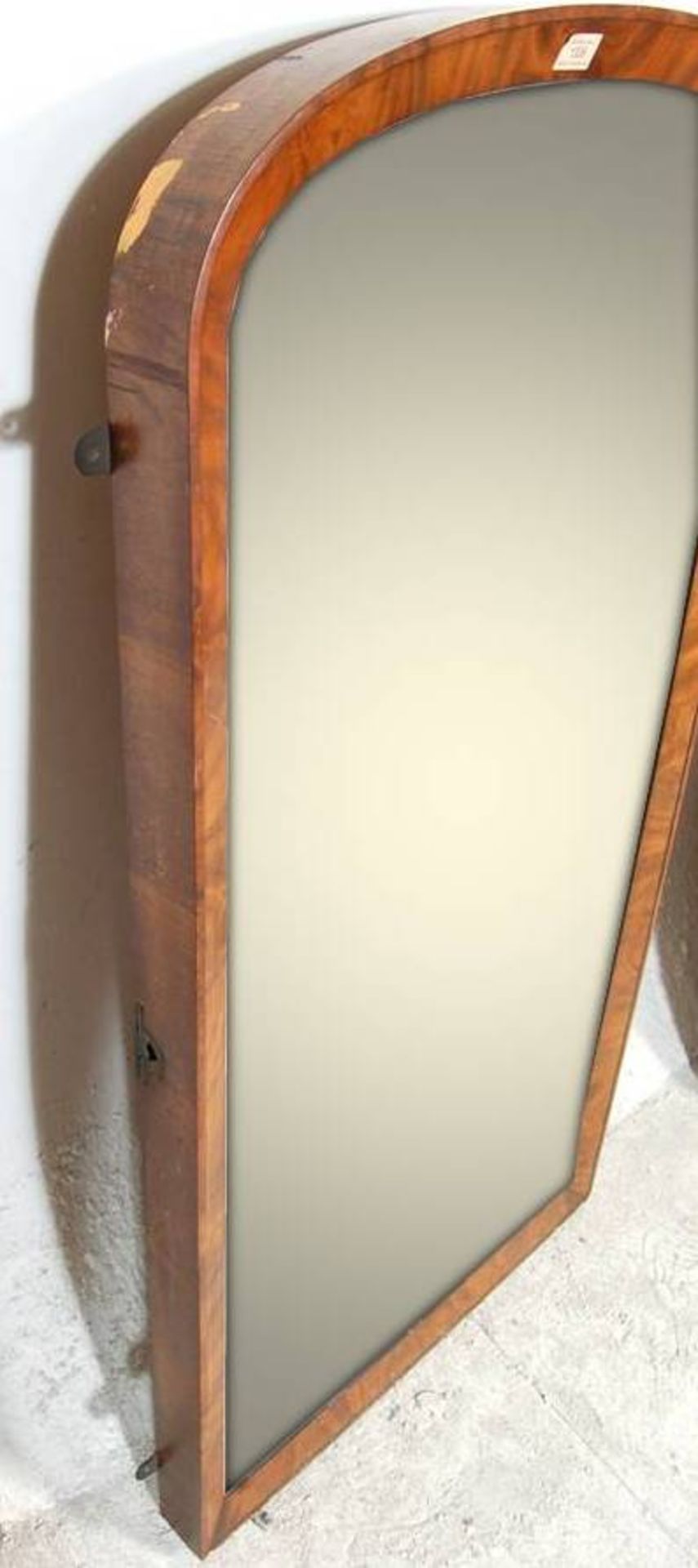 EARLY 20TH CENTURY EDWARDIAN MAHOGANY MIRROR - Bild 6 aus 7