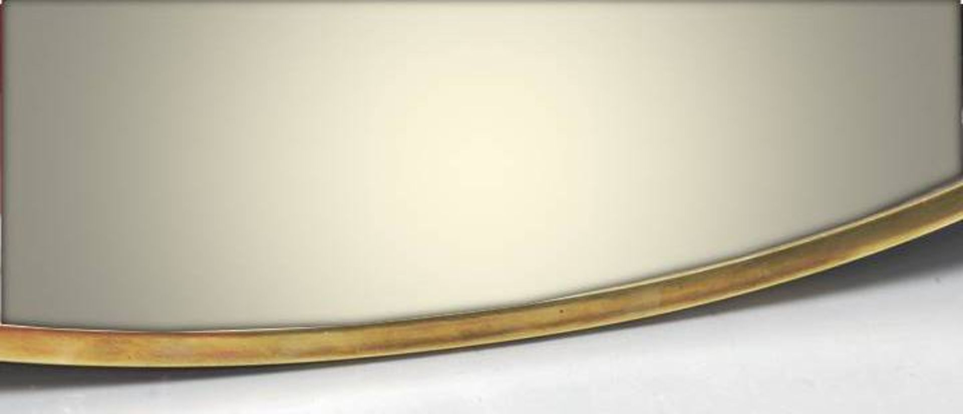 ART DECO 1920'S OVAL SHAPED WALL MIRROR - Bild 5 aus 6