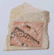 RARE 1880 STAMP - 2S BROWN - GREAT BRITAIN ISSUE
