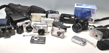 VINTAGE DIGITAL CAMERS AND 35MM CAMERAS