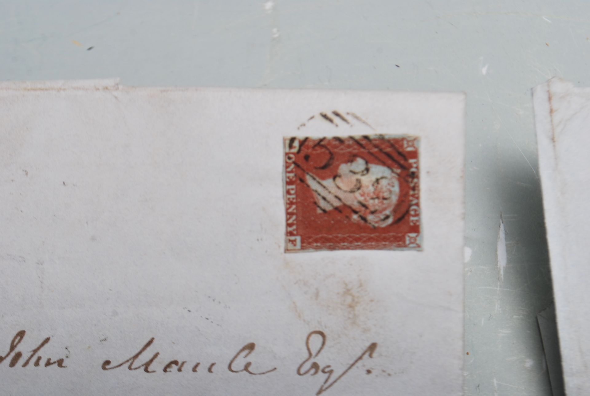 RARE COLLECTION OF VICTORIAN USED LETTERS & STAMPS - Image 8 of 17