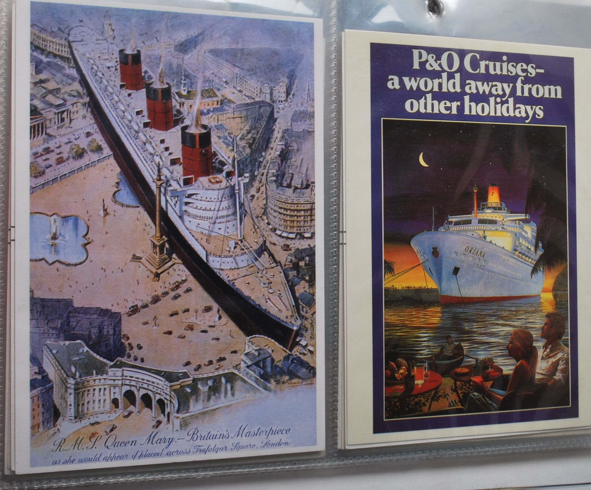 COLLECTION OF VINTAGE SHIPPING RELATED POSTCARDS - Bild 2 aus 11