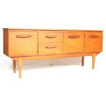 RETRO 1970’S TEAK WOOD SIDEBOARD WITH RAISED HANDLES