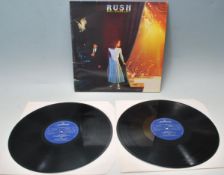 RUSH DOUBLE VINYL RECORD 'EXIT....STAGE LEFT'