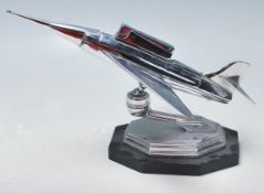 RETRO VINTAGE CHROME PLATED DESK LIGHTER