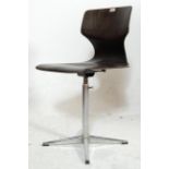 ELMAR FLOTOTTO BENTWOOD SWIVEL DESK CHAIR