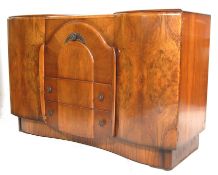 BEAUTILITY 1930’S ART DECO DRINK CABINET / COCKTAIL CABINET / SIDEBOARD