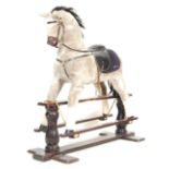 RETRO VINTAGE 20TH CENTURY ROCKING HORSE BY THOROUGHBRED HORSES
