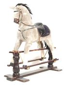 RETRO VINTAGE 20TH CENTURY ROCKING HORSE BY THOROUGHBRED HORSES
