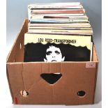 A COLLECTION OF VINTAGE VINYL ROCK LP LONG PLAY RECORDS