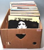 A COLLECTION OF VINTAGE VINYL ROCK LP LONG PLAY RECORDS