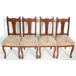 EARLY 20TH CENTURY EDWARDIAN DINING CHAIRS