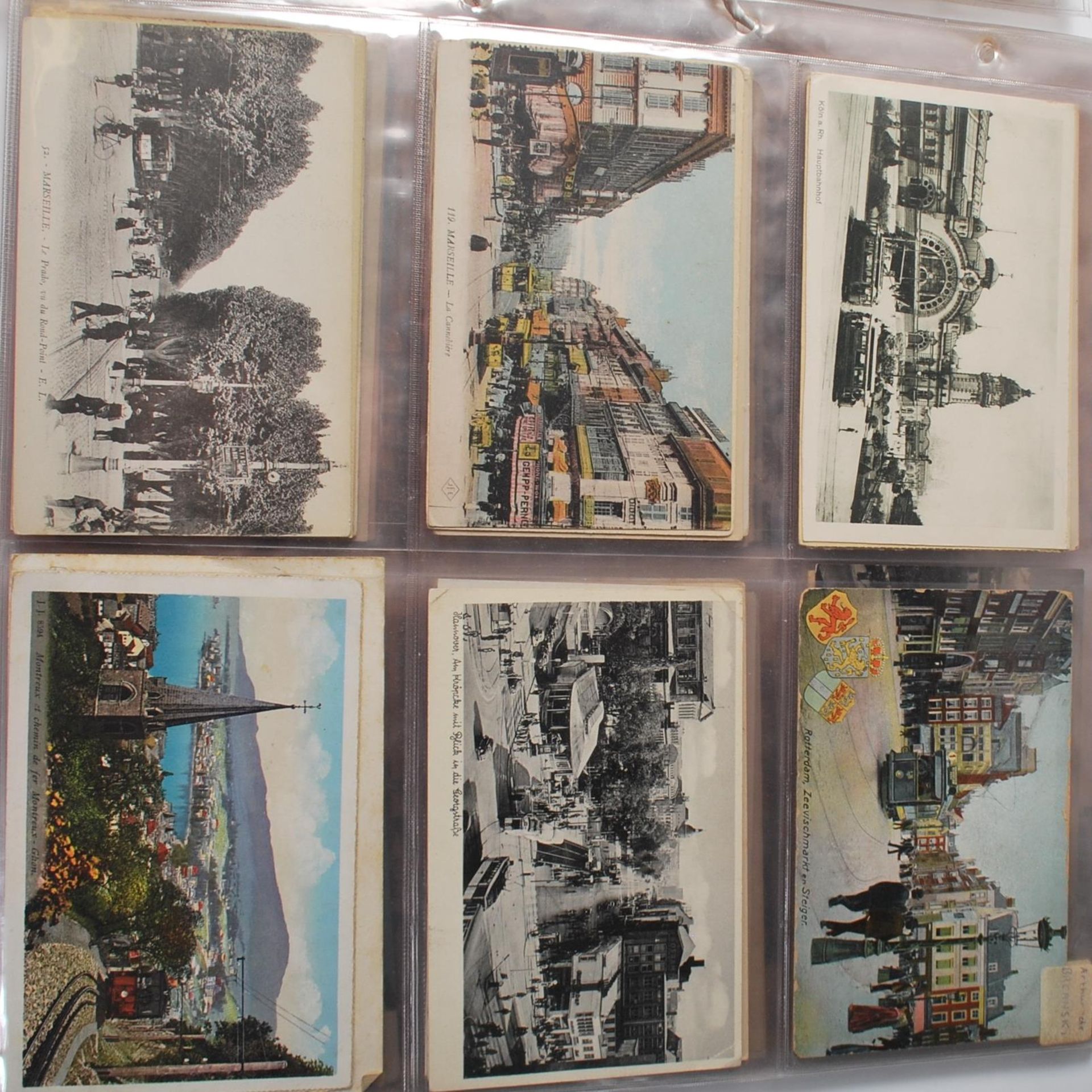 POSTCARDS - TRAMS ON STREETS - LARGE COLLECTION - Bild 7 aus 7