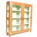1920’S COUNTRY PINE LIBRARY BOOKCASE CABINET