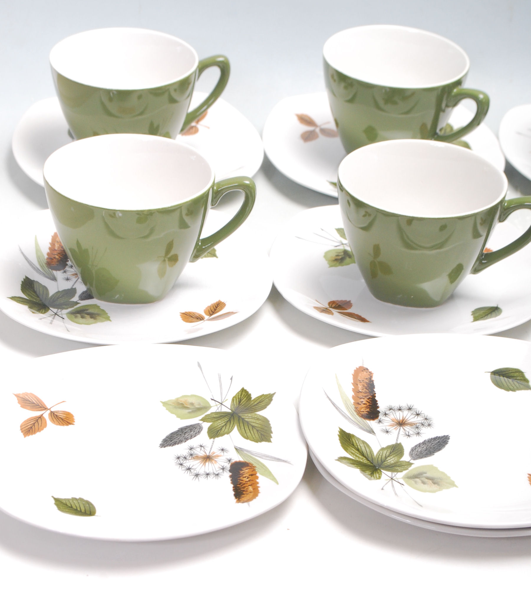 MIDWINTER STYLECRAFT 1950s TWO TONE TEA SERVICE - Image 6 of 13