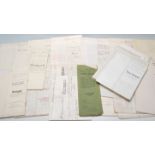 APPROX 40 EDWARDIAN INDENTURES AND LEGAL DOCUMENTS